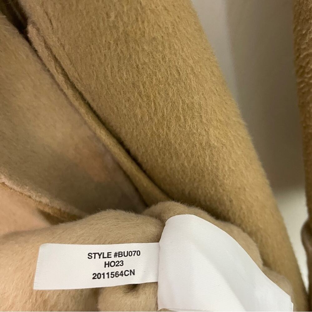 J.Crew Harriet Double Faced Wool Trench Coat Khaki Honey NWT Sz 3X - Picture 10 of 10